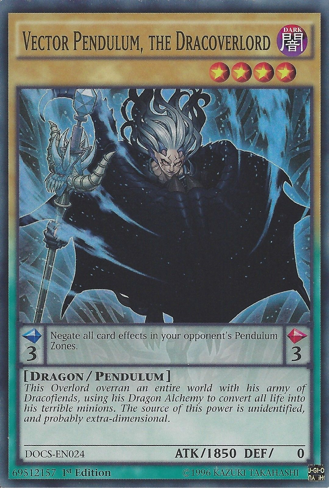 Vector Pendulum, the Dracoverlord [DOCS-EN024] Super Rare | Total Play