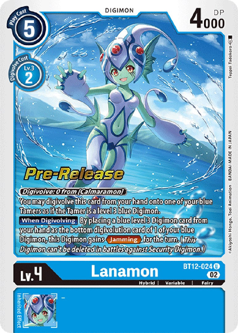 Lanamon [BT12-024] [Across Time Pre-Release Cards] | Total Play