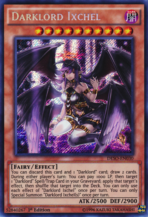 Darklord Ixchel [DESO-EN030] Secret Rare | Total Play