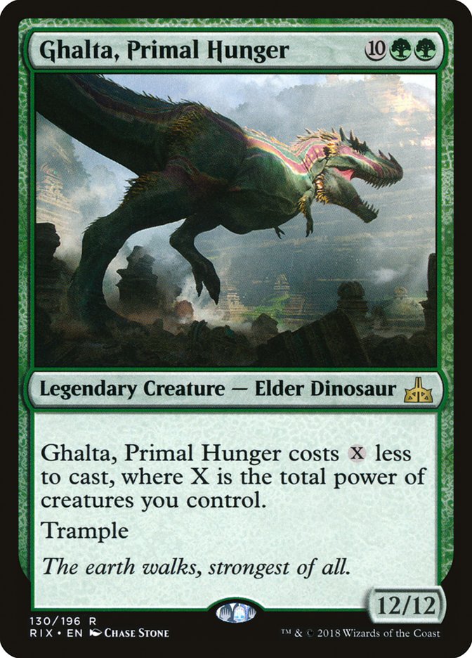 Ghalta, Primal Hunger [Rivals of Ixalan] | Total Play