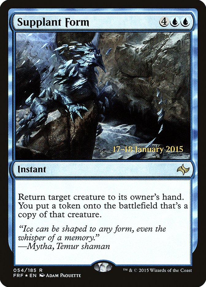 Supplant Form [Fate Reforged Prerelease Promos] | Total Play