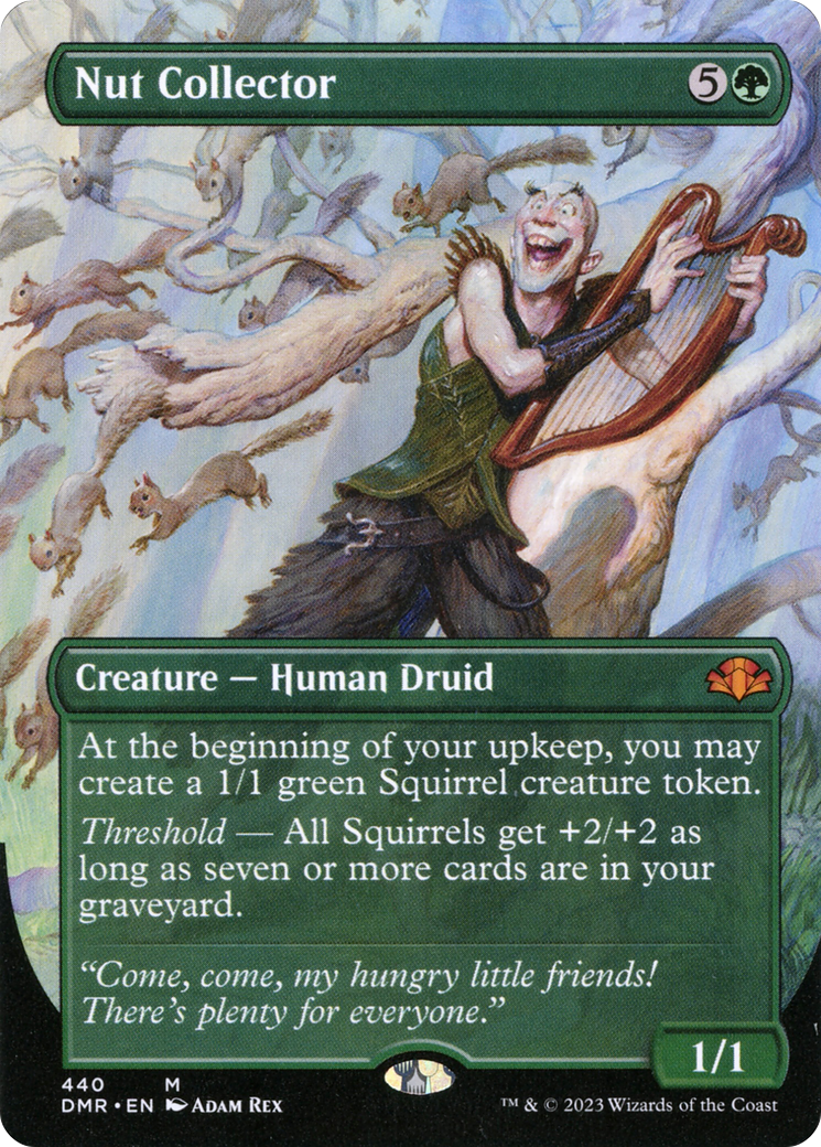 Nut Collector (Borderless Alternate Art) [Dominaria Remastered] | Total Play