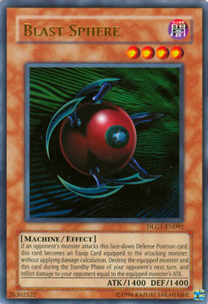 Blast Sphere [DLG1-EN092] Ultra Rare | Total Play