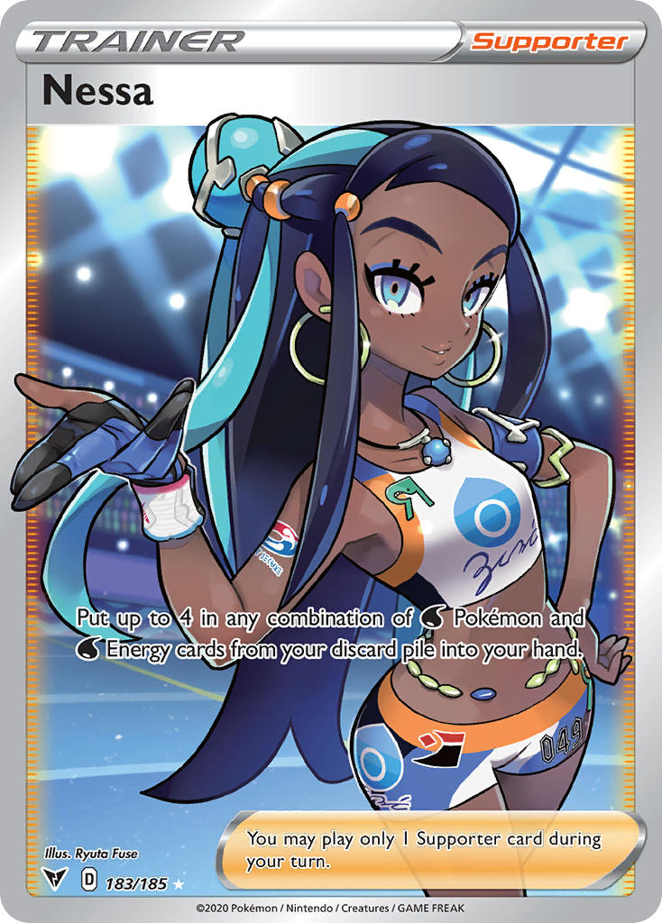 Nessa (183/185) [Sword & Shield: Vivid Voltage] | Total Play