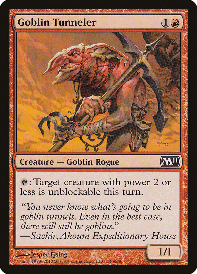 Goblin Tunneler [Magic 2011] | Total Play