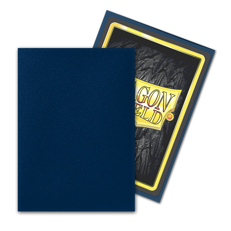 Dragon Shield: Standard 100ct Sleeves - Midnight Blue (Matte) | Total Play