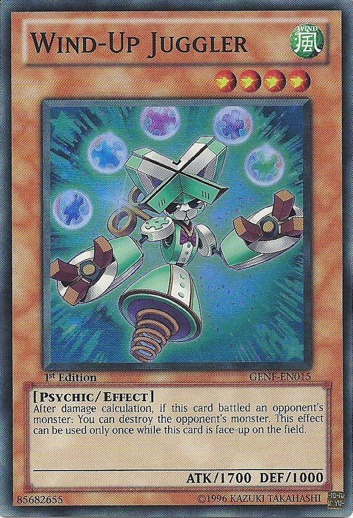 Wind-Up Juggler [GENF-EN015] Super Rare | Total Play