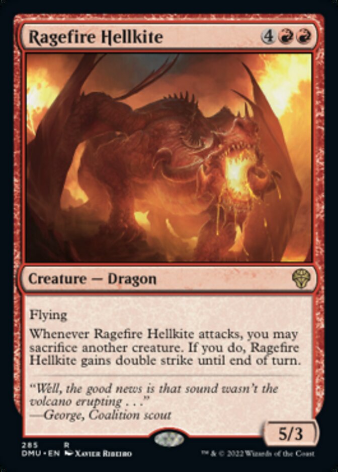 Ragefire Hellkite [Dominaria United] | Total Play