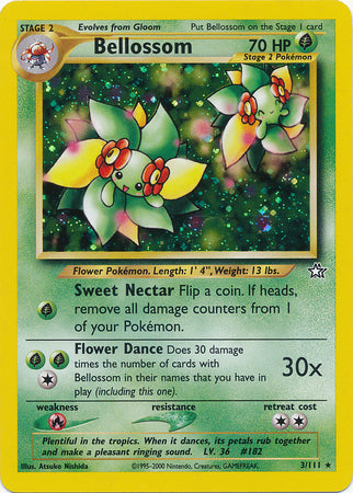 Bellossom (3/111) [Neo Genesis Unlimited] | Total Play