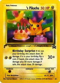 Pikachu (24) (Birthday) [Pikachu World Collection Promos] | Total Play