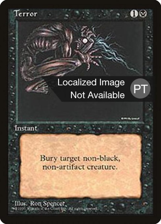 Terror [Fourth Edition (Foreign Black Border)] | Total Play