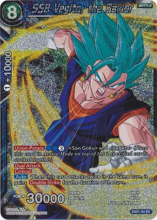 SSB Vegito, the Savior (Foil) (EX01-04) [Mighty Heroes] | Total Play