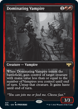 Dominating Vampire [Innistrad: Double Feature] | Total Play