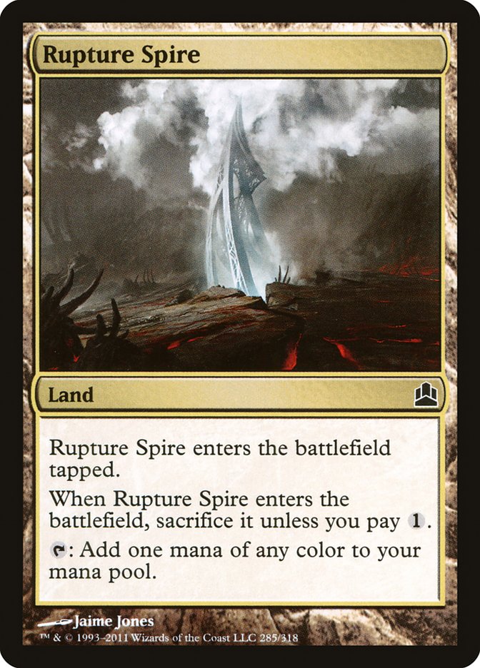 Rupture Spire [Commander 2011] | Total Play