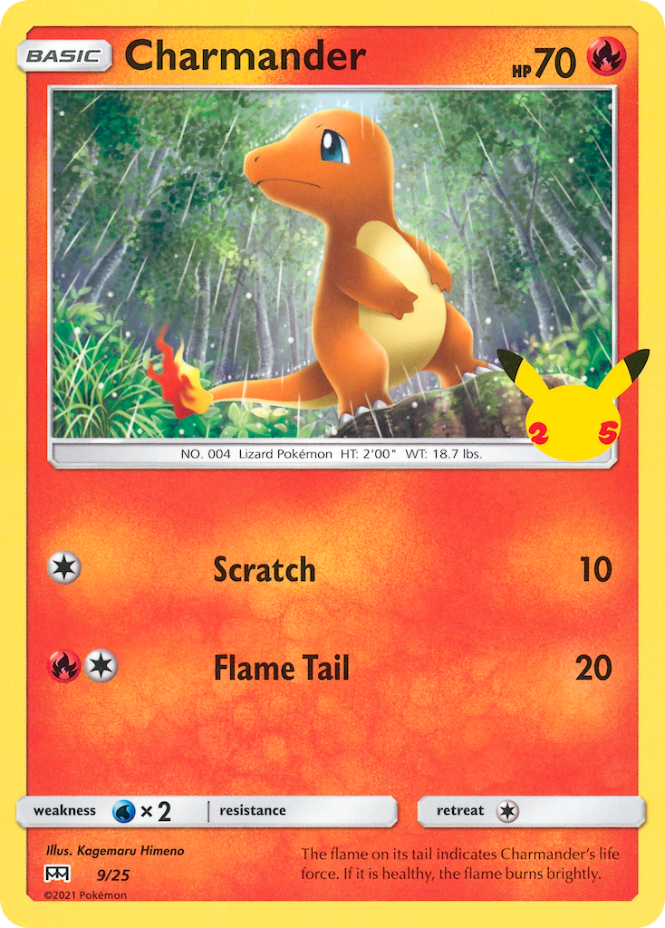 Charmander (9/25) [McDonald's 25th Anniversary] | Total Play