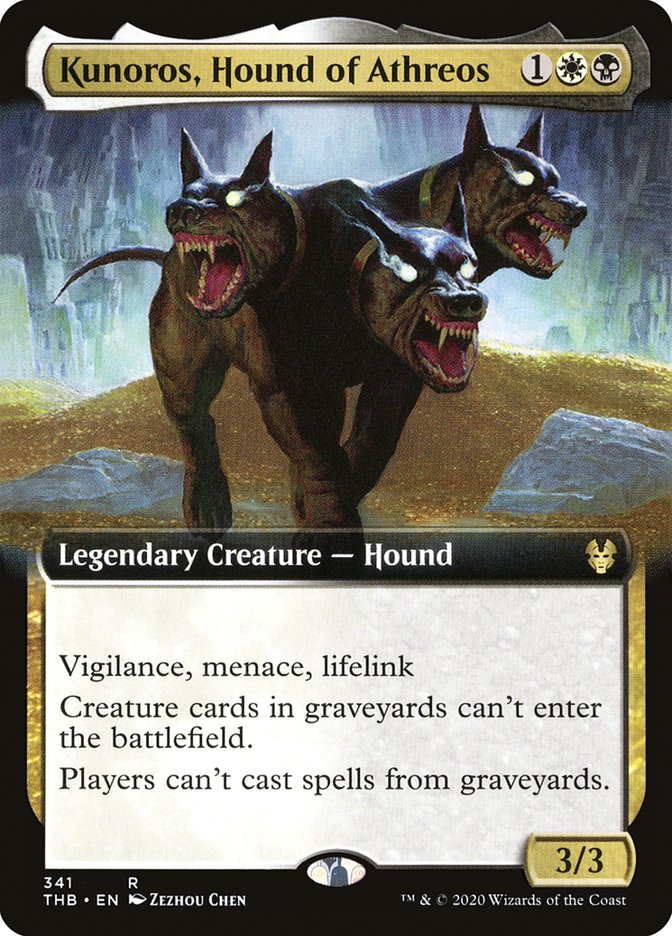 Kunoros, Hound of Athreos (Extended Art) [Theros Beyond Death] | Total Play