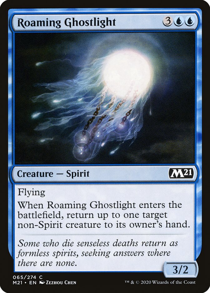 Roaming Ghostlight [Core Set 2021] | Total Play
