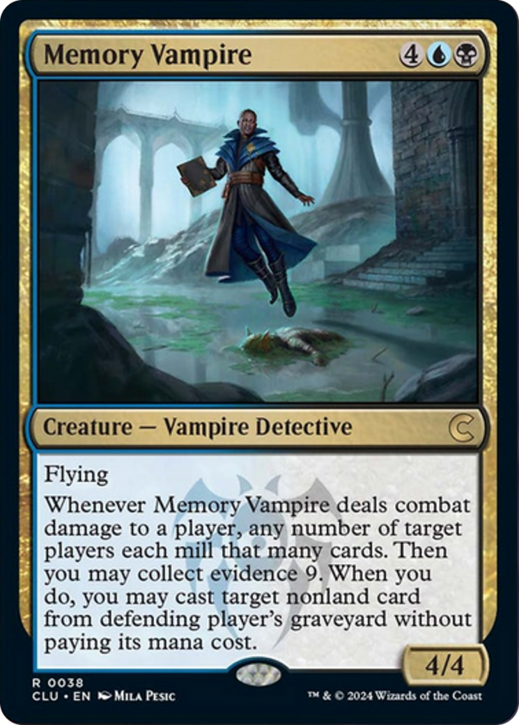 Memory Vampire [Ravnica: Clue Edition] | Total Play