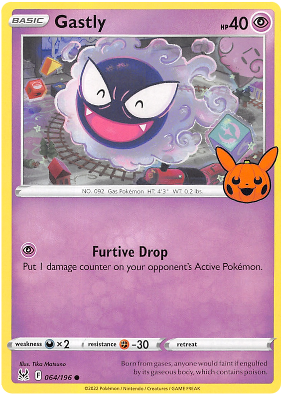 Gastly (064/196) [Trick or Trade 2023] | Total Play