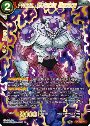 Frieza, Mutable Menace (Gold Stamped) (P-201) [Mythic Booster] | Total Play