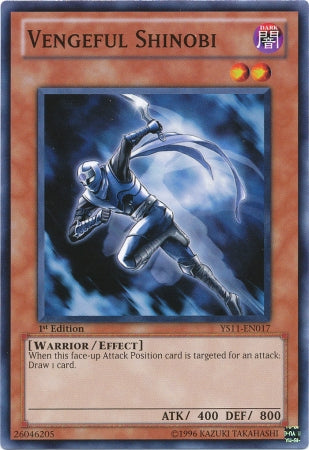 Vengeful Shinobi [YS11-EN017] Common | Total Play