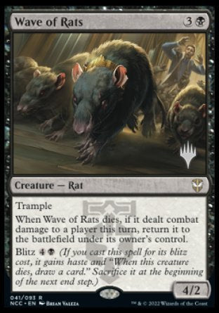 Wave of Rats (Promo Pack) [Streets of New Capenna Commander Promos] | Total Play