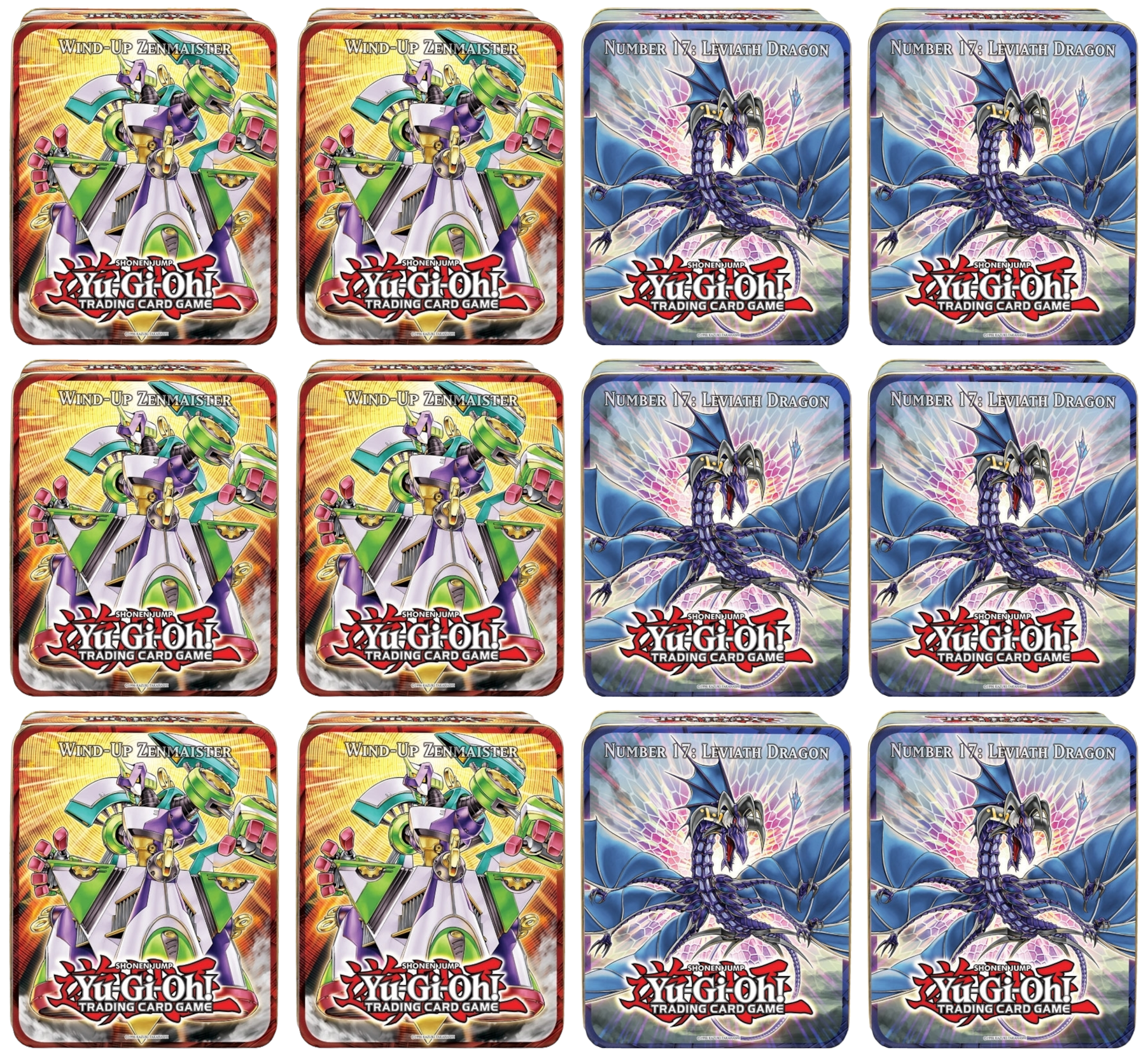 Collectible Tin: Wave 1 Display (Wind-Up Zenmaister/Number 17: Leviathan Dragon) | Total Play