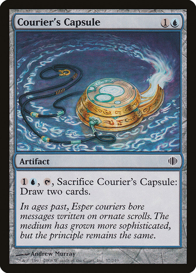 Courier's Capsule [Shards of Alara] | Total Play