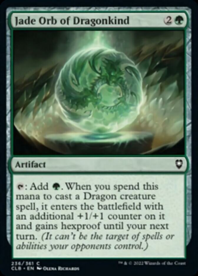 Jade Orb of Dragonkind [Commander Legends: Battle for Baldur's Gate] | Total Play