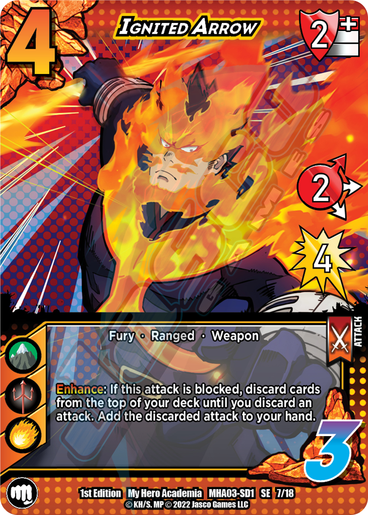 Ignited Arrow [Endeavor Clash Deck] | Total Play