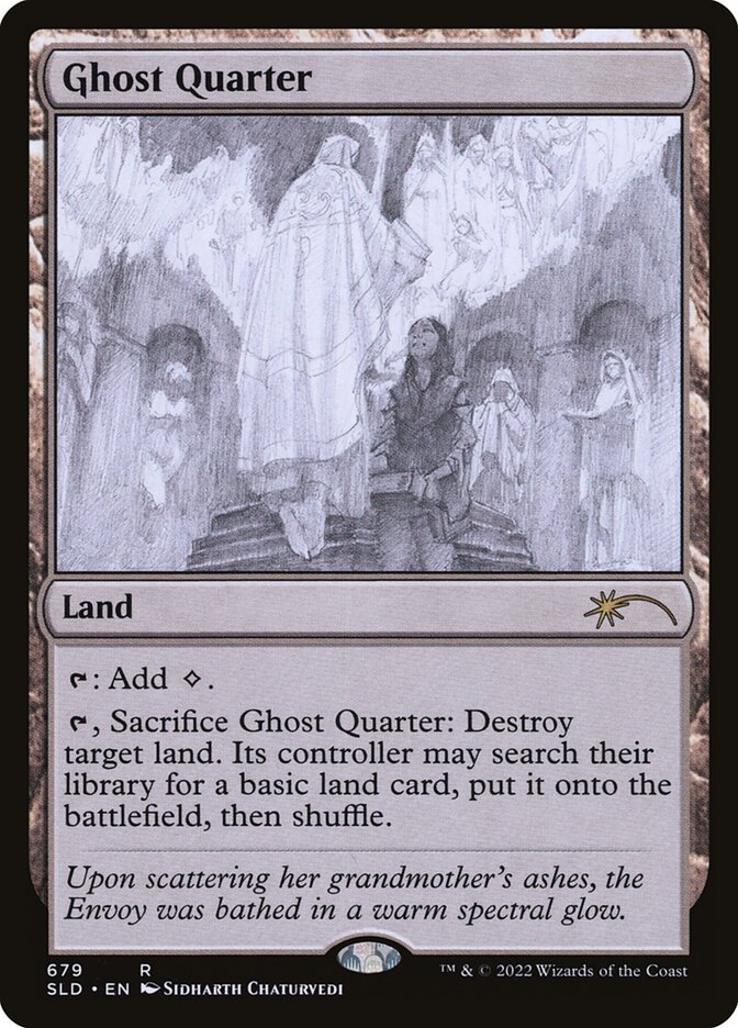 Ghost Quarter (Sketch) [Secret Lair Drop Promos] | Total Play