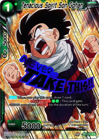 Tenacious Spirit Son Gohan (SPR) (TB3-037) [Clash of Fates] | Total Play