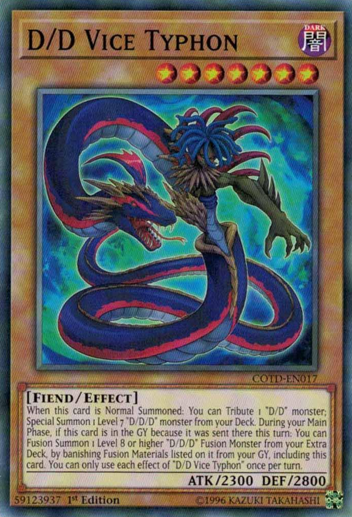 D/D Vice Typhon [COTD-EN017] Common | Total Play