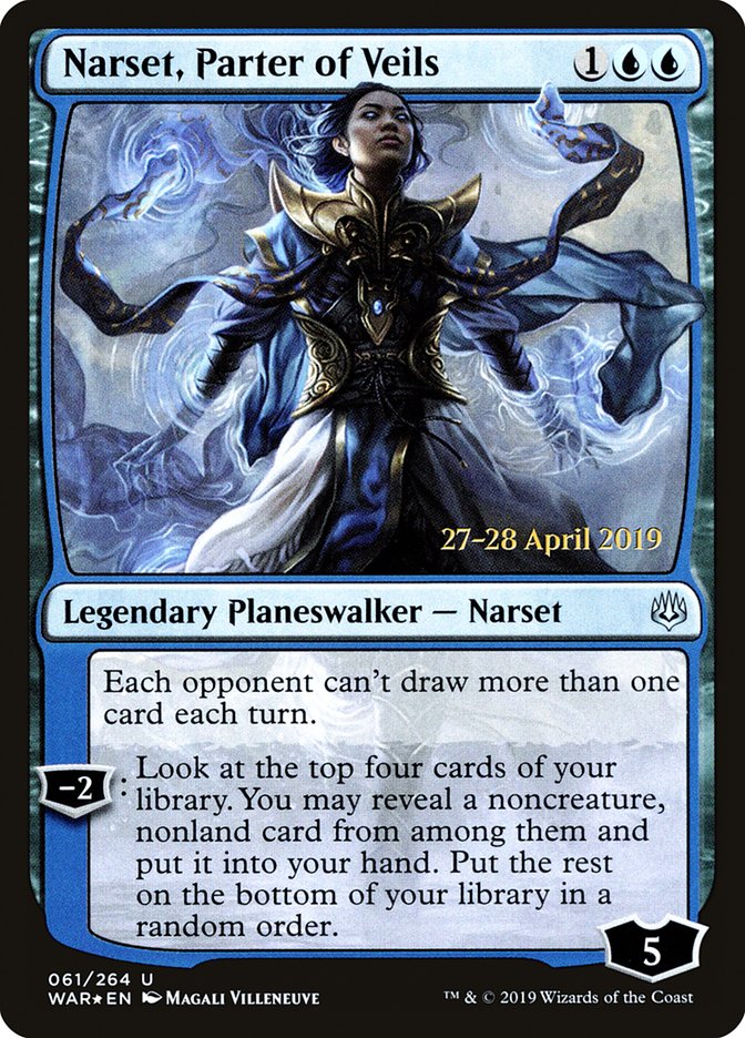 Narset, Parter of Veils [War of the Spark Prerelease Promos] | Total Play