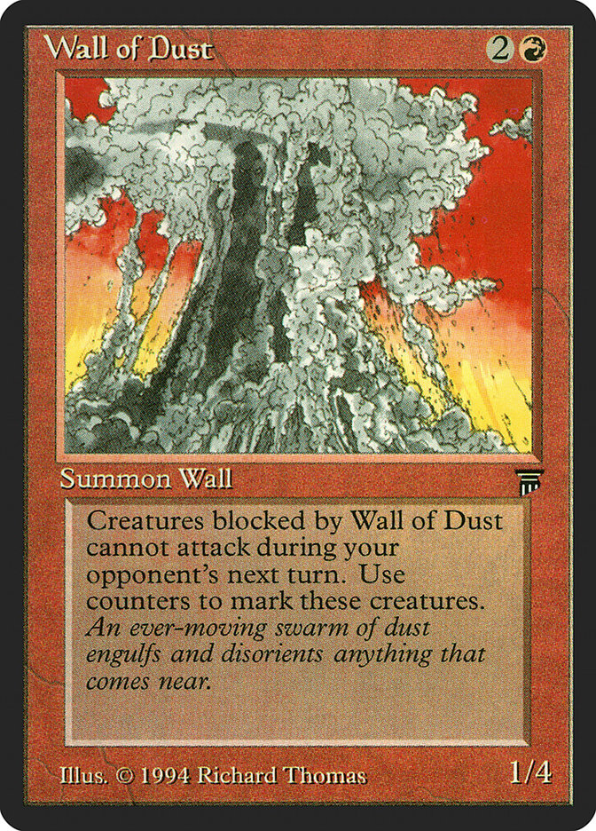 Wall of Dust [Legends] | Total Play