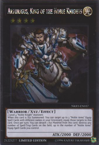 Artorigus, King of the Noble Knights [NKRT-EN037] Platinum Rare | Total Play