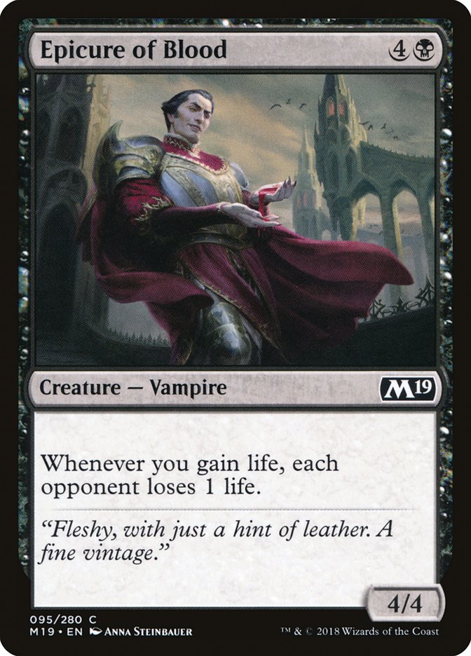 Epicure of Blood [Core Set 2019] | Total Play