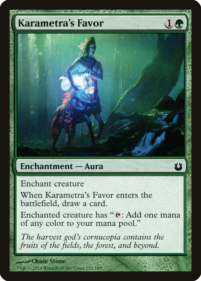 Karametra's Favor [Born of the Gods] | Total Play