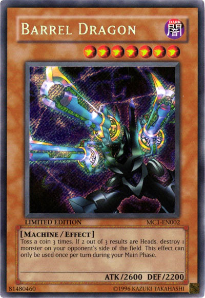 Barrel Dragon [MC1-EN002] Secret Rare | Total Play