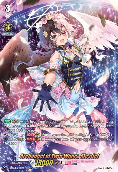 Archangel of Twin Wings, Alestiel (D-LBT01/LSR02EN) [Lyrical Melody] | Total Play