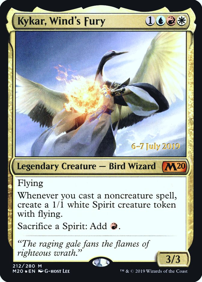 Kykar, Wind's Fury [Core Set 2020 Prerelease Promos] | Total Play