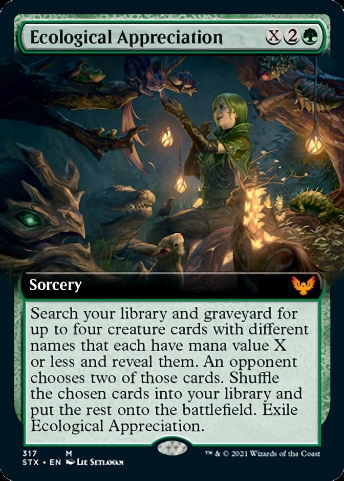 Ecological Appreciation (Extended Art) [Strixhaven: School of Mages] | Total Play