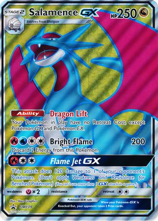 Salamence GX (SM139) (Jumbo Card) [Sun & Moon: Black Star Promos] | Total Play