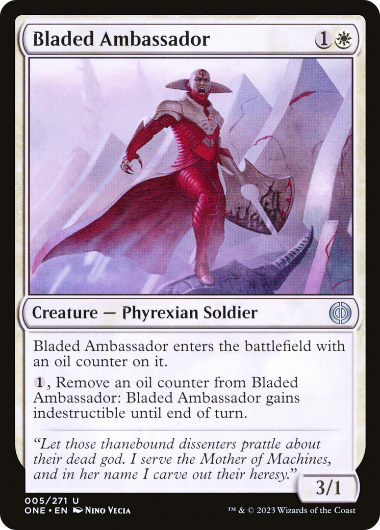 Bladed Ambassador [Phyrexia: All Will Be One] | Total Play