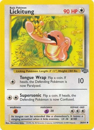 Lickitung (38/64) [Jungle Unlimited] | Total Play