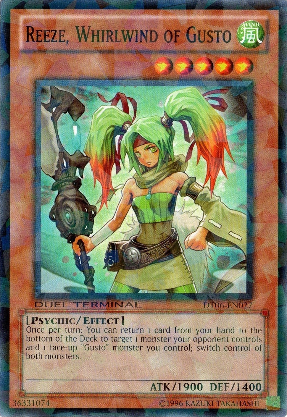 Reeze, Whirlwind of Gusto [DT06-EN027] Common | Total Play