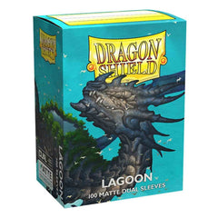 Dragon Shield: Standard 100ct Sleeves - Lagoon (Dual Matte) | Total Play