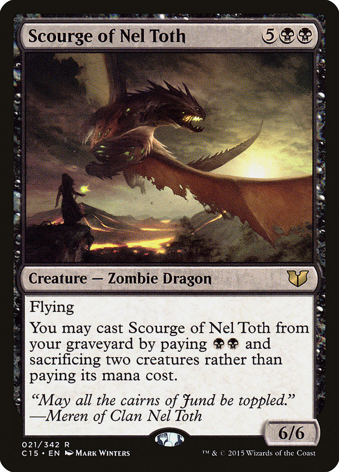 Scourge of Nel Toth [Commander 2015] | Total Play