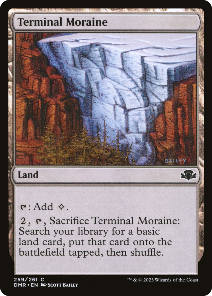 Terminal Moraine [Dominaria Remastered] | Total Play