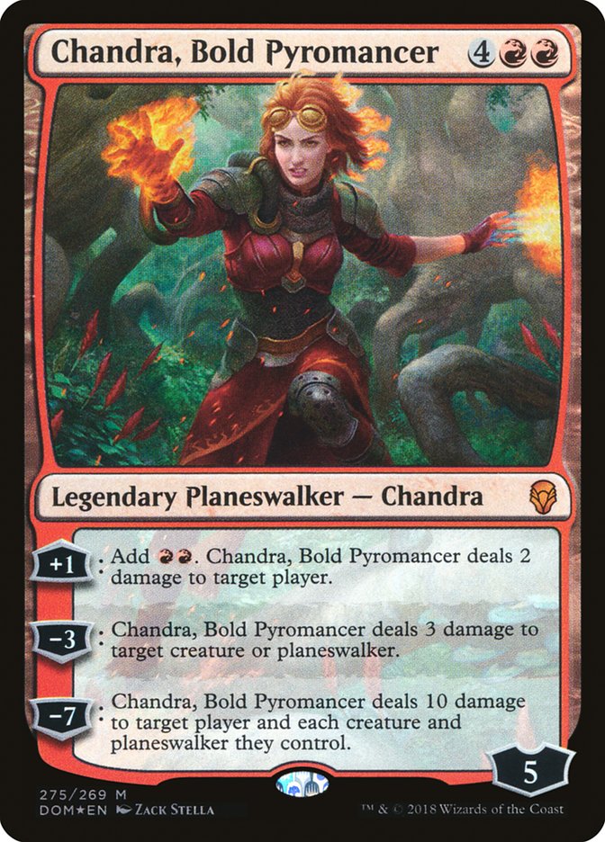 Chandra, Bold Pyromancer [Dominaria] | Total Play